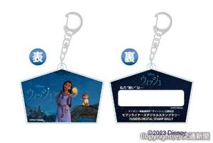 キーホルダーのイメージ(京都位置情報活用協議会事務局提供)