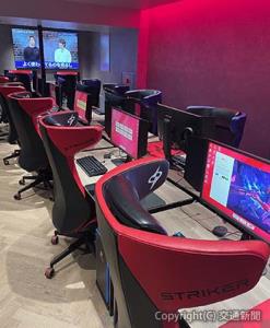 「ＰＣプレイエリア」の内観（ＪＲ東日本クロスステーション提供）