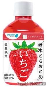 「栃木とちおとめ　いちご」のイメージ（ＪＲ東日本クロスステーション提供）