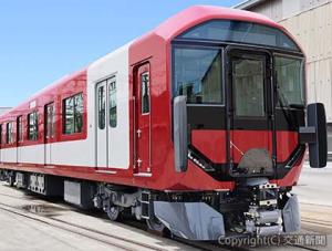 今年10月から順次投入される新型一般車両「８Ａ系」（近畿日本鉄道提供）