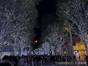 東京・六本木のけやき坂イルミネーション