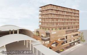 「ｅｋｉｓｍさいたま新都心」の完成イメージ（ジェイアール東日本都市開発提供）