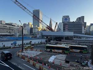 再開発の整備が進む新宿駅西口エリア