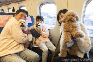 「わんわんエクスプレス～愛犬とすごす特別な新幹線の旅～」（ＪＲ東海提供）