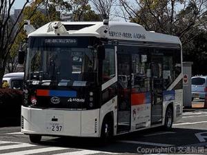 自動運転ＥＶ（電気）バスの実証実験