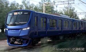 新型車両「13000系」のイメージ（相鉄グループ提供）