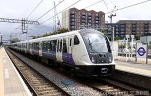 エリザベス・ラインの車両（ロンドン市交通局提供）＝東京メトロ提供＝