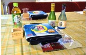 企画列車「冷酒列車」のイメージ（養老鉄道提供）