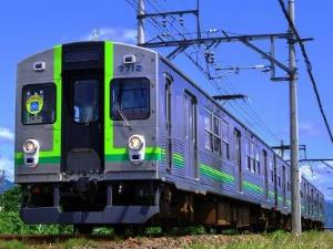 「7712編成」のイメージ（養老鉄道提供）