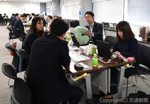 「ＪＲ東海グループ合同商談会」（ＪＲ東海提供）