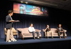 トークセッションの様子（一部）＝観光経済新聞提供＝