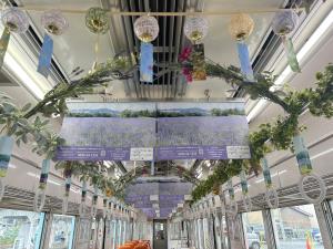 車内のイメージ（伊賀鉄道提供）
