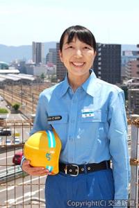ＪＲ四国初の女性現場長に就任した 高松機械建築区長