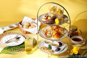 「フルーツ＆スパイス　アフタヌーンティ―セット」（JR北海道ホテルズ提供）