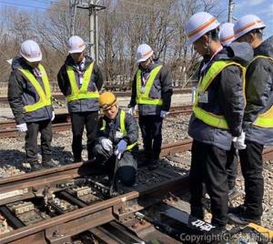 ２～３月の特定技能人材育成研修の様子（ＪＲ東日本提供）