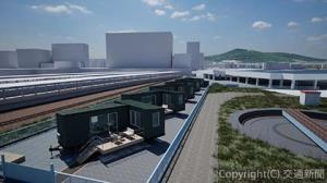 ＪＲモバイルイン函館」＝イメージ＝（北海道ジェイ・アール都市開発提供）