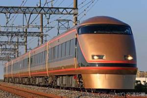 「日光詣スペーシア」のイメージ（東武鉄道提供）
