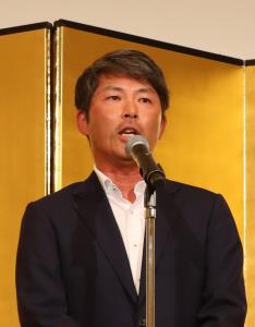意気込みを述べる田村監督（ＪＲ西日本提供）