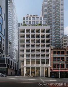 （仮称）140 Elizabeth Streetの完成イメージ＝ＪＲ西日本不動産開発提供＝