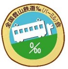 登山鉄道の魅力を表現したヘッドマークのイメージ（全国登山鉄道‰会提供）