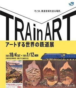 企画展のビジュアル（京都鉄道博物館提供）