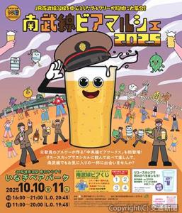 イベントのメインビジュアル（ＪＲ東日本八王子支社提供）