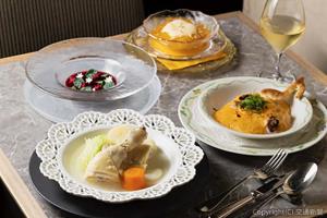 「印象派スペシャルコラボメニュー～食事を楽しむ物語～」＝イメージ＝（アトレ提供）