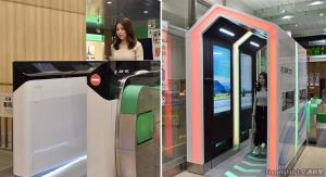 ㊧新潟駅㊨長岡駅の顔認証改札機