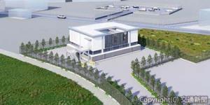 久留米市に開設するデータセンターのイメージ（ＪＲ九州提供）