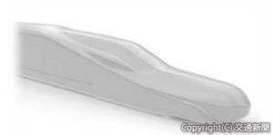 ＪＲ東日本が新たに開発する新幹線専用検測車（Ｅ９２７形）のイメージ（ＪＲ東日本提供）