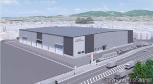 物流不動産事業で12例目（建設中、九州外を含む）となる物件を佐賀県鳥栖市に建設＝イメージ＝（ＪＲ九州提供）