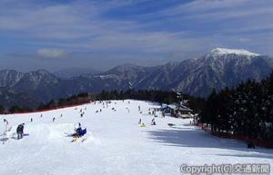 石鎚スキー場（石鎚登山ロープウェイ提供）