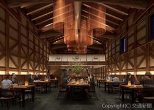 レストラン「和のゐ　角館　米蔵」＝イメージ＝（ＪＲ東日本秋田支社提供）