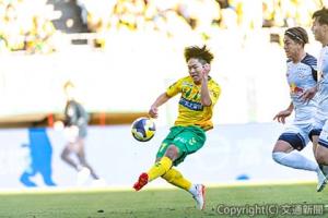 プロデビュー戦でチームを救う同点弾を決めた姫野はＵ―18所属の現役高校生ⒸＪＥＦＵＮＩＴＥＤ(ジェフユナイテッド提供)