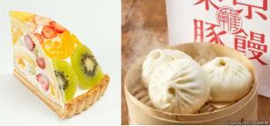 ㊧「フルーツズコット」㊨「チルド豚饅」のイメージ（ＪＲ東日本クロスステーション提供）