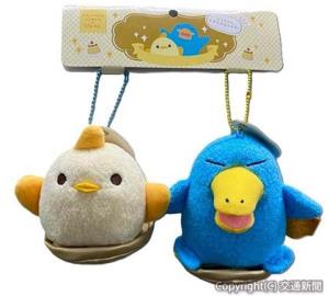 コラボレート商品「なかよしスイーツマスコットセット」（ジェイアール西日本商事提供）