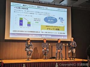 トークセッションの模様