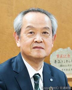藤田耕三理事長　（鉄道建設・運輸施設整備支援機構提供） 