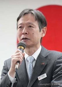 年頭訓示する丹羽社長（JR東海提供）