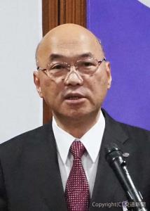 年頭訓示を行う渡辺理事長（鉄道総研提供）