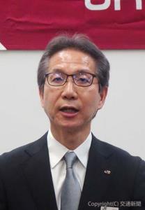 年頭訓示を行う池田社長