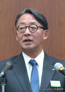 年頭訓示を行う喜㔟社長