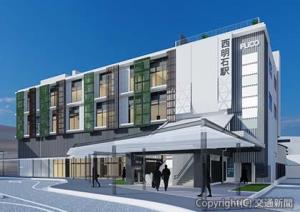 「プリコ西明石　南館」の完成イメージ（ＪＲ西日本アーバン開発提供） 