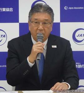 今年の展望を語る髙橋会長