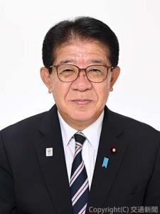 金子恭之国土交通大臣　（国土交通省提供）