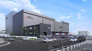 物流施設「ＬＯＧＩ　ＳＴＡＴＩＯＮ　福岡箱崎」のイメージ（ＪＲ九州提供）