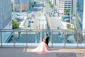 「ｍｉｎａｍｏａ」７階大階段前のフォトイメージ（ＪＲ西日本ホテルズ提供） 