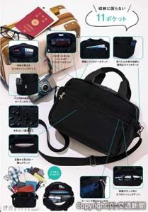 ブランドムック「日本旅行が考えた旅の快適さを追求した２ＷＡＹショルダーバッグ」＝イメージ＝（日本旅行提供）