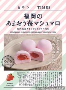 「福岡のあまおう苺マシュマロ」＝イメージ＝（ＪＲ東日本商事提供）