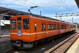 急行列車「出雲大社号」（一畑電車提供）